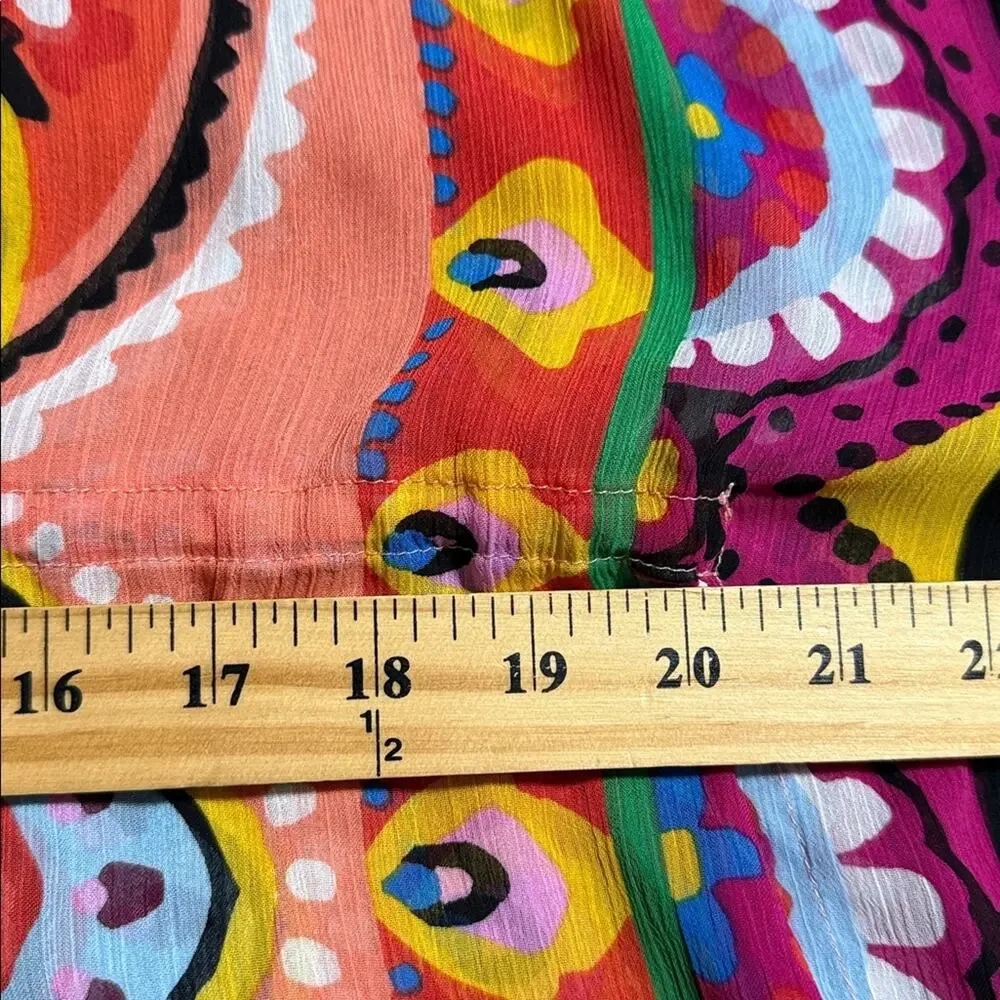 BLEU ROD BEATTIE size large plus size drawstring waist cover up beachwear swim - Picture 6 of 12